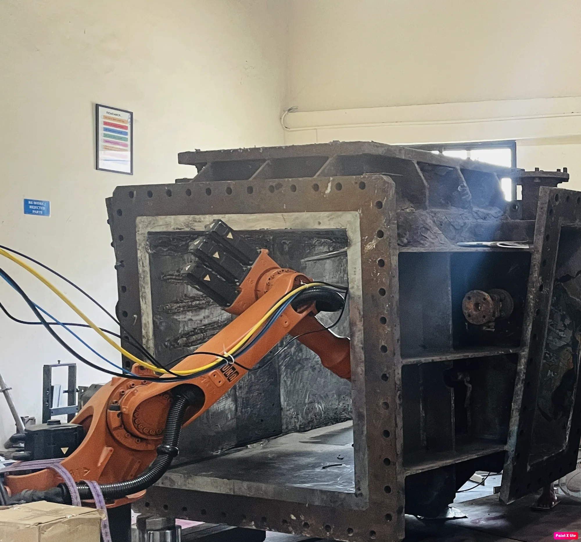 Damper Body Restoration for Blast Furnace in Steel Plant