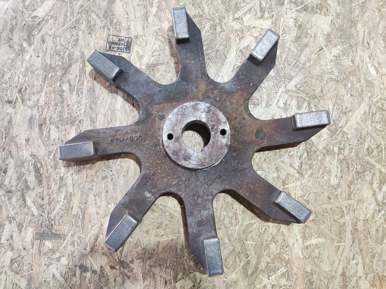 8-Blade Hammer Restoration for Sponge Iron Plant